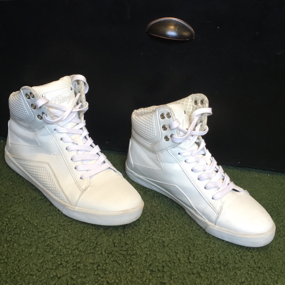 Adult “Pop Tart Grid” High Top Sneakers by Pastry